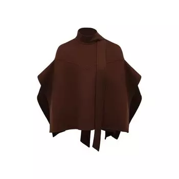 Накидка из шерсти и кашемира Valentino