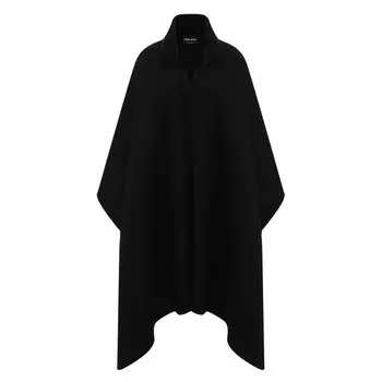 Накидка из смеси шерсти и шелка Giorgio Armani