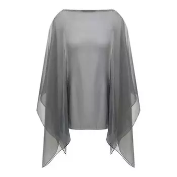 Накидка из вискозы и шелка Giorgio Armani