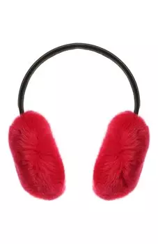 Наушники из меха кролика Yves Salomon
