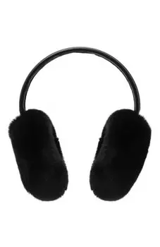 Меховые наушники из кролика Yves Salomon