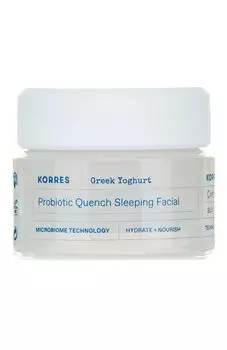Ночной крем для лица с пробиотиками и йогуртом (40ml) Korres