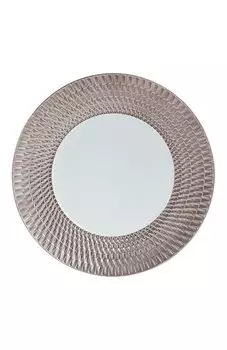 Обеденная тарелка Twist Platine Bernardaud