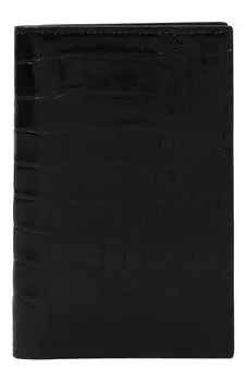 Обложка для паспорта из кожи аллигатора Prada