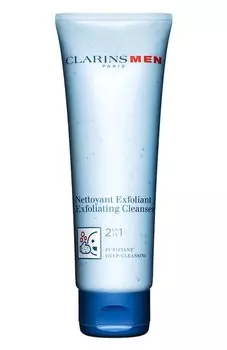 Очищающий и отшелушивающий крем для лица "2 в 1" Men (125ml) Clarins