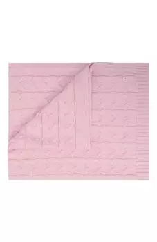 Одеяло из хлопка и шерсти Blumarine