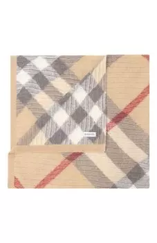 Одеяло из шерсти и шелка Burberry