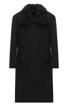 Однобортное пальто из шерсти Tom Ford