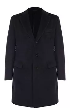 Однобортное шерстяное пальто Brioni