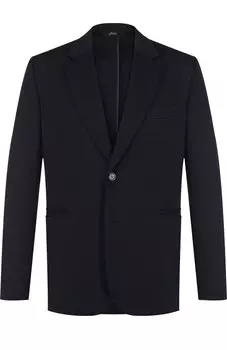 Однобортный шерстяной пиджак Brioni