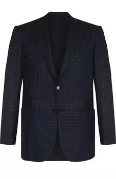 Однобортный шерстяной пиджак Brioni