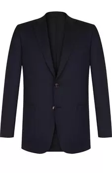 Однобортный шерстяной пиджак Brioni