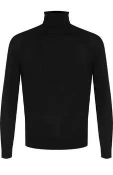 Однотонная шерстяная водолазка Zegna