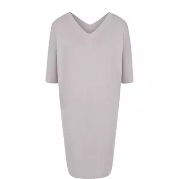 Однотонное мини-платье из смеси кашемира и шелка Loro Piana