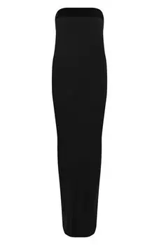 Однотонное шелковое платье-бюстье Tom Ford
