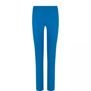 Однотонные брюки прямого кроя из шерсти La Perla