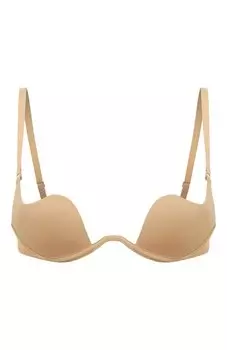 Однотонный бюстгальтер с фигурным вырезом Ritratti Milano