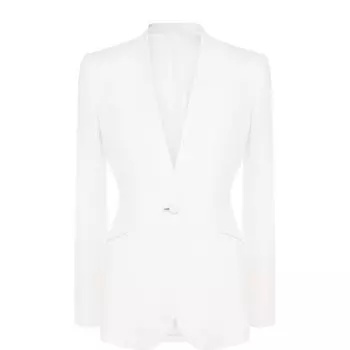 Однотонный приталенный жакет Kiton
