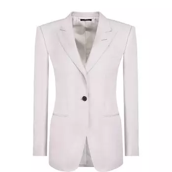 Однотонный приталенный жакет Tom Ford