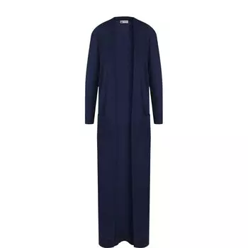 Однотонный удлиненный кардиган из кашемира Colombo