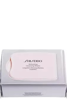 Освежающие очищающие салфетки Shiseido