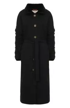 Пальто из хлопка и льна MIDGARD PARIS