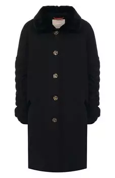 Пальто из хлопка и льна MIDGARD PARIS