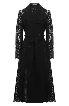 Пальто из хлопка и шерсти Dolce & Gabbana