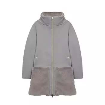 Пальто из хлопка и шерсти Herno