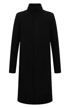 Пальто из шерсти и хлопка Emporio Armani