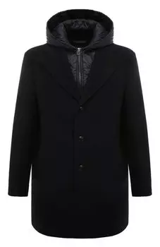 Пальто из шерсти и кашемира Andrea Campagna