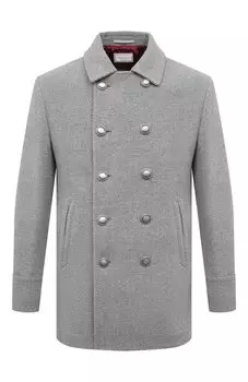 Шерстяной бушлат Brunello Cucinelli