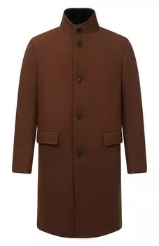 Пальто из шерсти и кашемира Ermenegildo Zegna