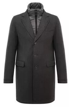 Пальто из шерсти и кашемира Herno