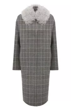 Пальто из шерсти и кашемира manzoni24
