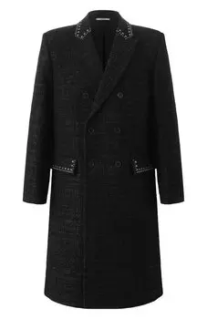 Пальто из шерсти и шелка Valentino