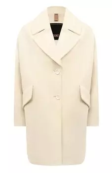 Пальто из шерсти и вискозы Duno