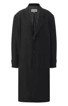 Пальто из шерсти и вискозы Maison Margiela