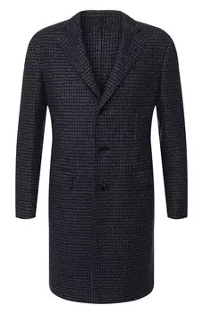 Пальто из смеси шерсти и кашемира Brioni