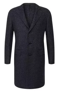 Пальто из смеси шерсти и кашемира Brioni