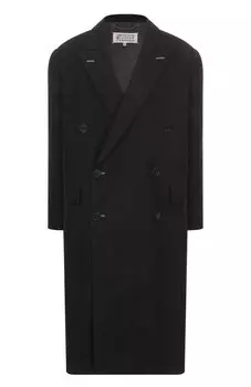 Пальто изо льна и шерсти Maison Margiela