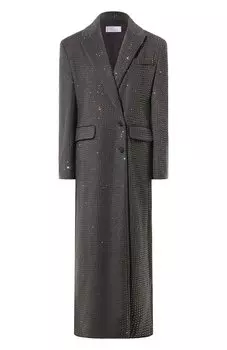 Пальто с отделкой стразами Giuseppe di Morabito