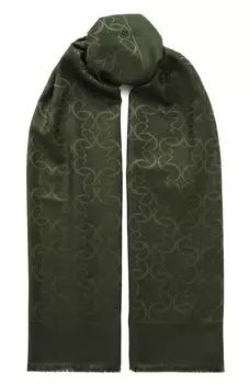 Палантин из шелка и шерсти Elie Saab