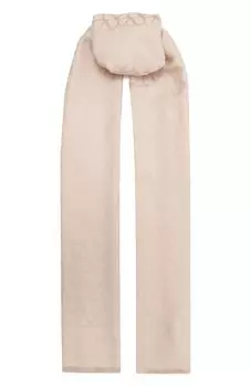 Палантин из шелка и шерсти Valentino