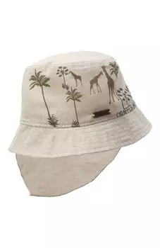 Панама изо льна и хлопка Il Trenino