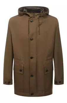 Парка из шелка и хлопка Zegna