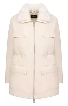 Парка с отделкой из меха кролика MVST