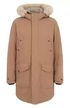Парка с отделкой из меха лисицы Stefano Ricci