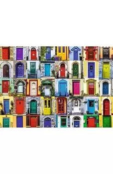 Пазл Двери со всего мира 1000 деталей Ravensburger