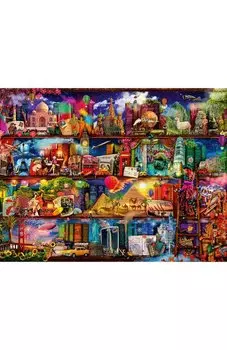 Пазл Книжный мир 2000 деталей Ravensburger